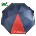 Logo premium advertising promotional prints golf umbrellas, manual open custom logo golf umbrella print